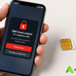 SIM card verification block unlock