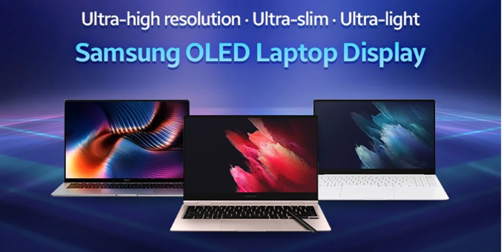 ultra-thin OLED panel for laptops