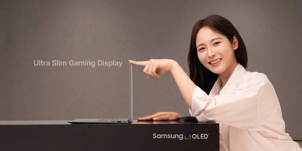 ultra-thin OLED screen for laptops